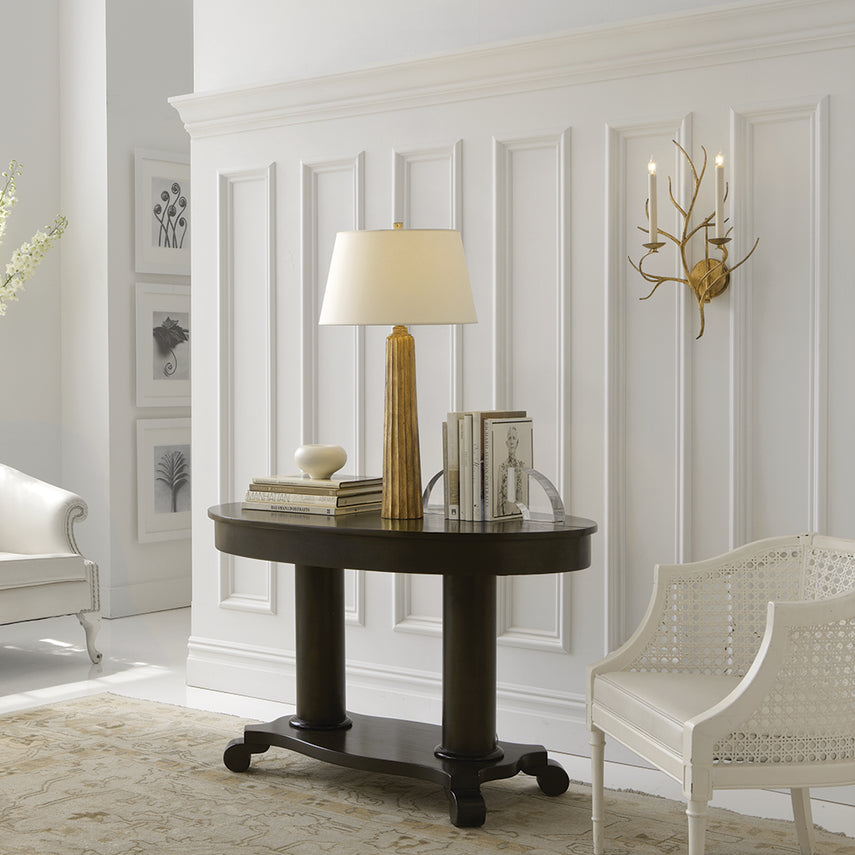 Fluted Spire Large Table Lamp