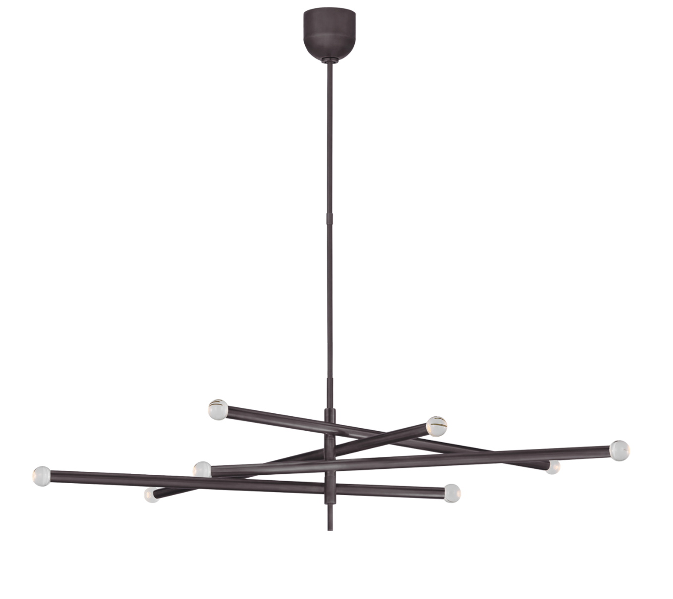 Rousseau Grande Eight Light Articulating Chandelier