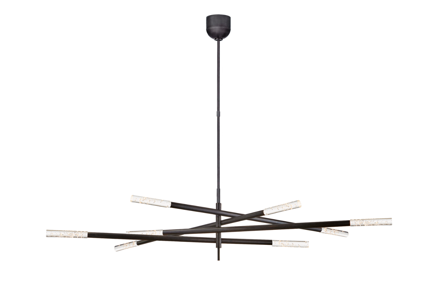 Rousseau Grande Eight Light Articulating Chandelier