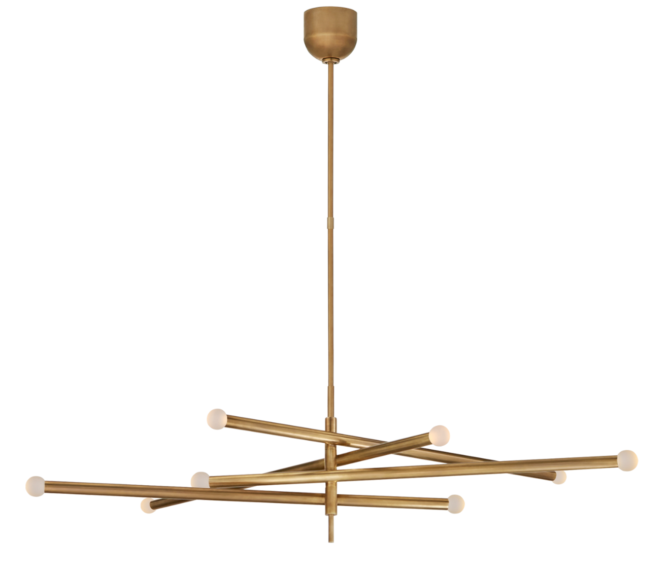 Rousseau Grande Eight Light Articulating Chandelier