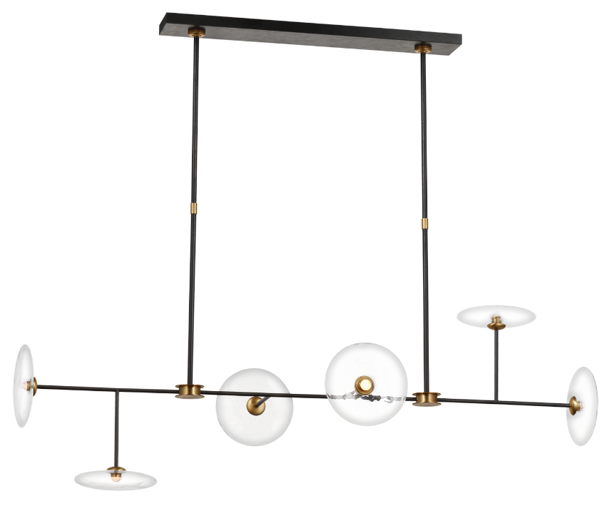 Calvino Large Linear Chandelier