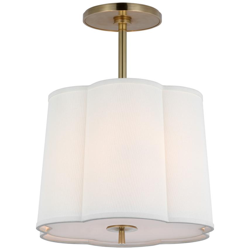 Simple Scallop Hanging Shade