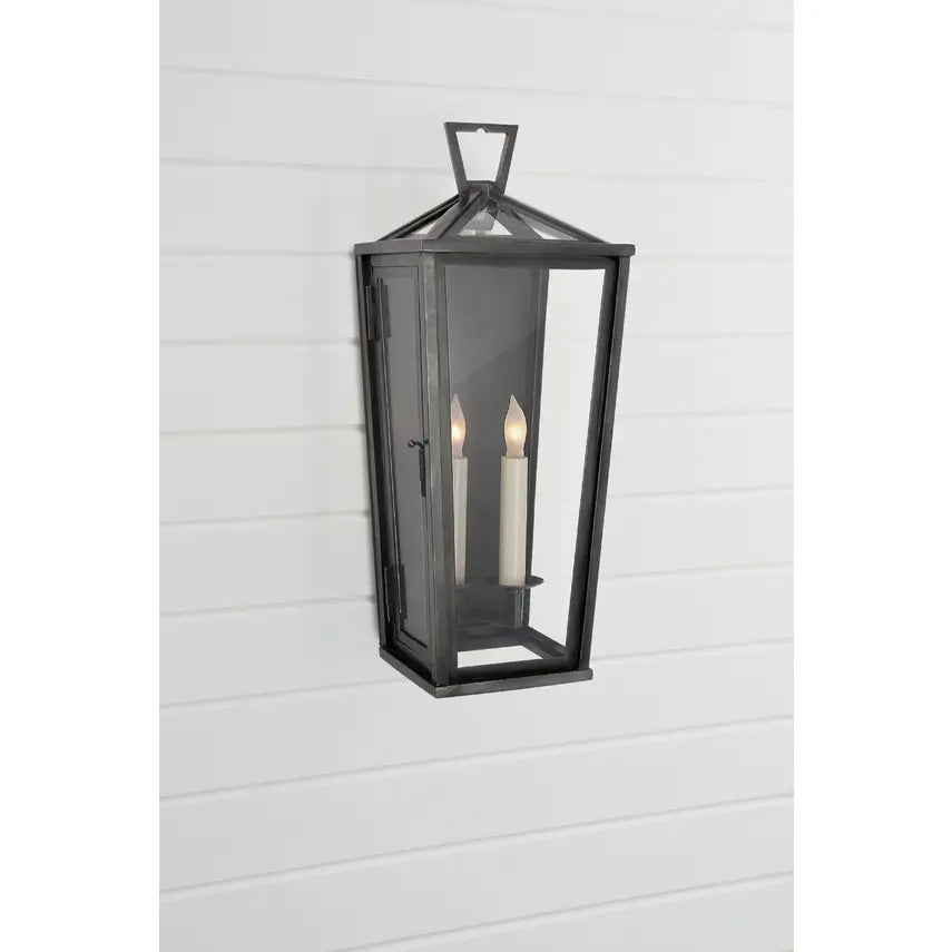 Darlana Small Tall 3/4 Wall Lantern