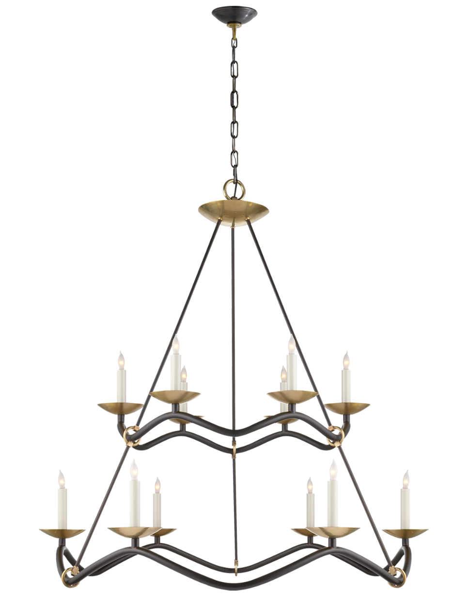 Choros Two-Tier Chandelier