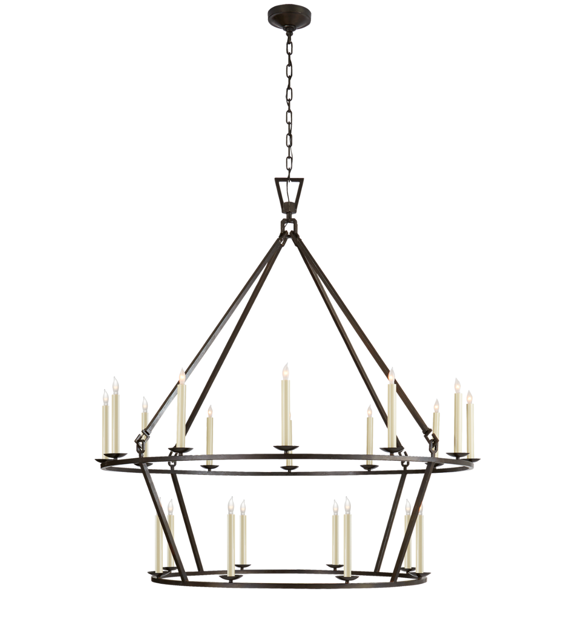 Darlana Extra Large Two-Tier Chandelier