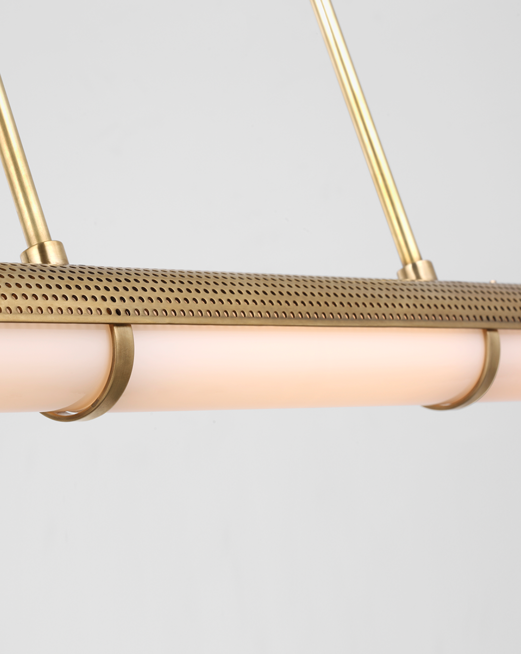 Precision Large Linear Chandelier