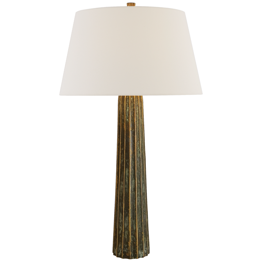 Fluted Spire Large Table Lamp