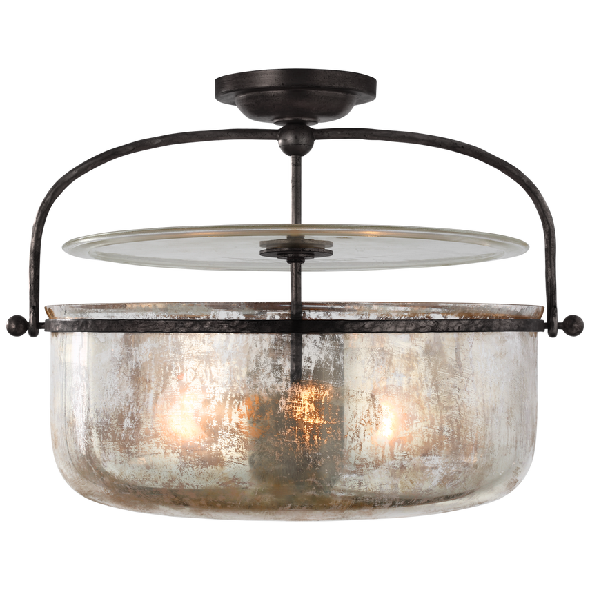 Lorford Medium Semi-Flush Lantern