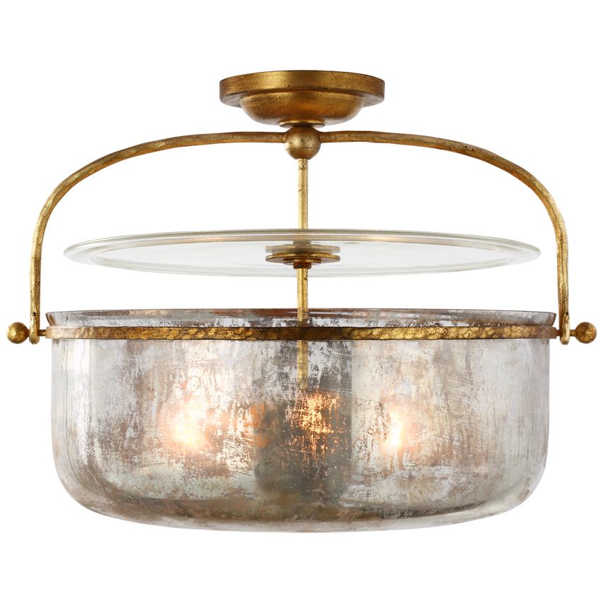 Lorford Medium Semi-Flush Lantern