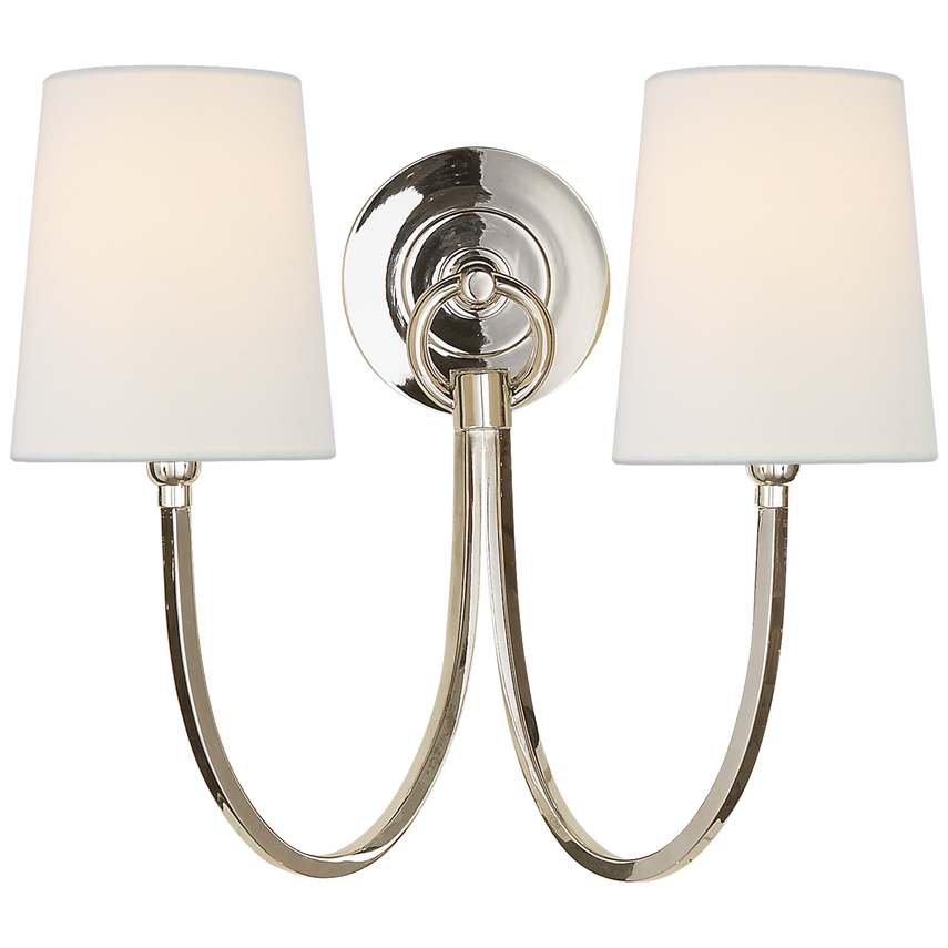 Reed Double Sconce